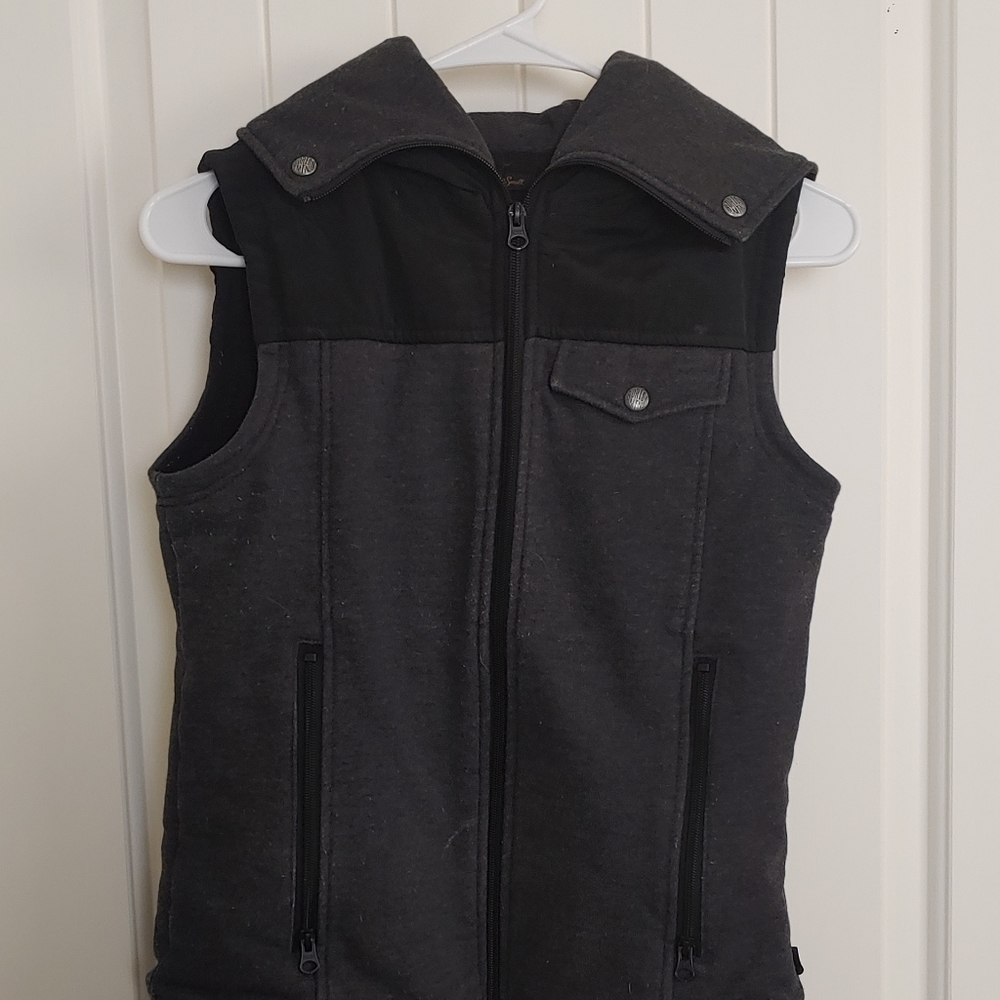 Burton Dark Grey and Black Vest